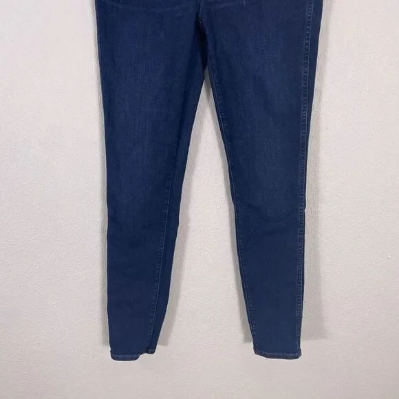 Madewell Blue 10” High Rise Skinny Jeans - Picture 4 of 10